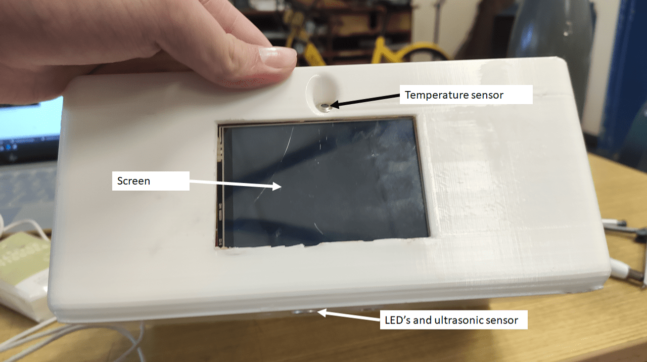 Diagram of external components